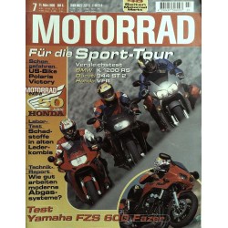 Das Motorrad Nr.7 / 21 März 1998 - Für die Sport-Tour