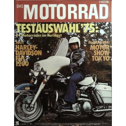 Das Motorrad Nr.26 / 27 Dezember 1975 - Harley-Davidson FLH 1200