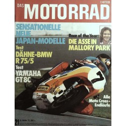 Das Motorrad Nr.21 / 18 Oktober 1975 - Barry Sheene