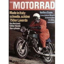 Das Motorrad Nr.8 / 17 April 1971 - 750er Laverda
