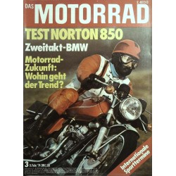 Das Motorrad Nr.3 / 9 Februar 1974 - Norton 850