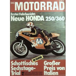 Das Motorrad Nr.12 / 15 Juni 1974 - Michel Rougerie