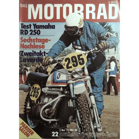 Das Motorrad Nr.22 / 3 November 1973 - BMW