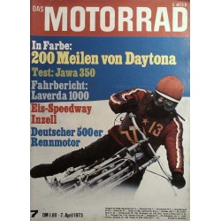 Das Motorrad Nr.7 / 7 April 1973 - Eis-Speedway Inzell