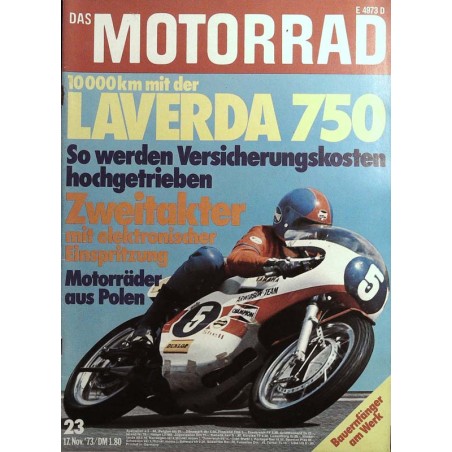 Das Motorrad Nr.23 / 17 November 1973 - Teuvo Länsivuori