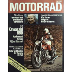 Das Motorrad Nr.2 / 26 Januar 1977 - Test Kawasaki 650