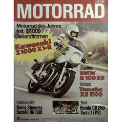 Das Motorrad Nr.26 / 28 Dezember 1977 - Kawasaki Z1000 Z1-R