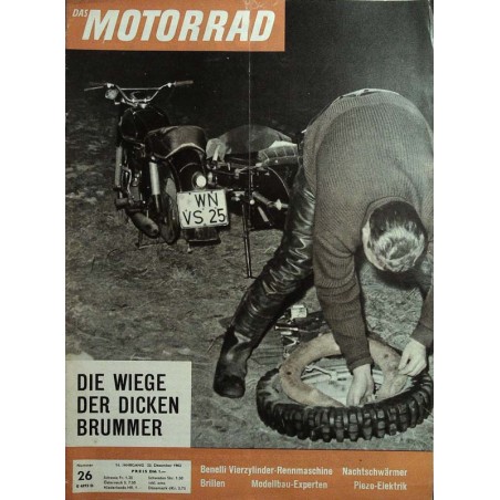 Das Motorrad Nr.26 / 22 Dezember 1962 - Dicken Brummer