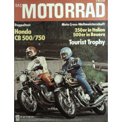 Das Motorrad Nr.13 / 30 Juni 1976 - Honda CB 500 und CB 750