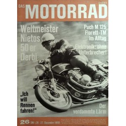 Das Motorrad Nr.26 / 27 Dezember 1969 - Honda CB 750
