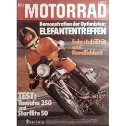 Das Motorrad Nr.2  / 26 Januar 1974 - Kurvenspaß