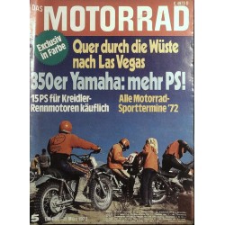 Das Motorrad Nr.5 / 11 März 1972 - Sport mit Spaß
