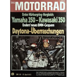 Das Motorrad Nr.8 / 22 April 1972 - Daytona Überraschungen
