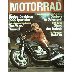 Das Motorrad Nr.20 / 6 Oktober 1976 - Van Veen/Wankel