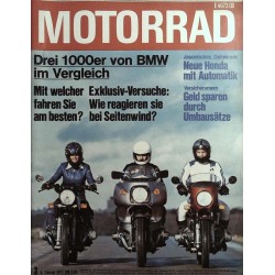 Das Motorrad Nr.3 / 9 Februar 1977 - 1000er im Vergleich