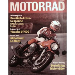 Das Motorrad Nr.24 / 1 Dezember 1976 - Moto Guzzi Le Mans