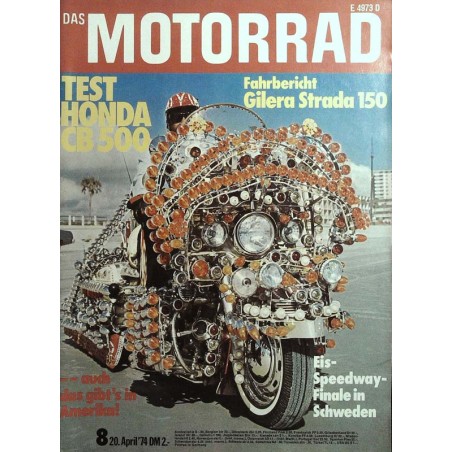 Das Motorrad Nr.8 / 20 April 1974 - 1020 Leuchten