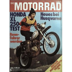 Das Motorrad Nr.5 / 9 März 1974 - Honda XL 250