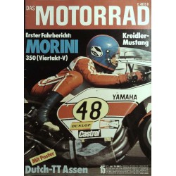 Das Motorrad Nr.15 / 27 Juli 1974 - 500er Yamaha