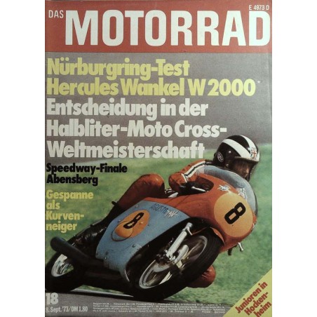 Das Motorrad Nr.18 / 8 September 1973 - MV Augusta