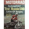 Das Motorrad Nr.21 / 21 Oktober 1972 - Sechstagefahrt