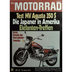 Das Motorrad Nr.2 / 29 Januar 1972 - Yamaha GL 750