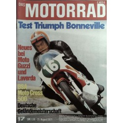 Das Motorrad Nr.17 / 21 August 1971 - Dieter Braun