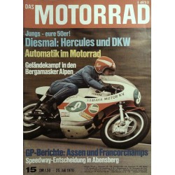 Das Motorrad Nr.15 / 25 Juli 1970 - Rod Gould