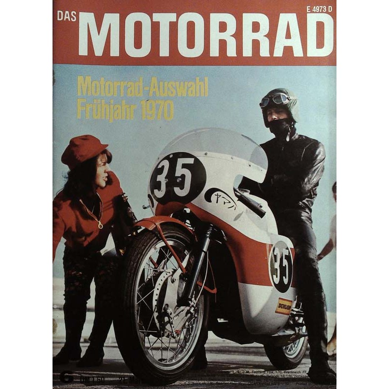 Das Motorrad Nr.6 / 21 Mai 1970 - Walter Sommer