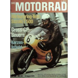 Das Motorrad Nr.16 / 8 August 1970 - Malcolm Uphill