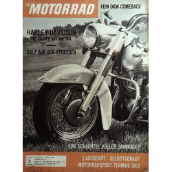 Das Motorrad Nr.2 / 19 Januar 1963 - Harley Davidson