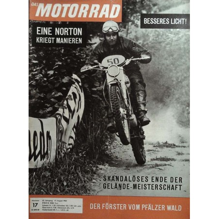 Das Motorrad Nr.17 / 17  August 1963 - Werner Schell