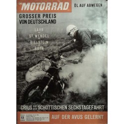 Das Motorrad Nr.12 / 8 Juni 1963 - Sennegelände