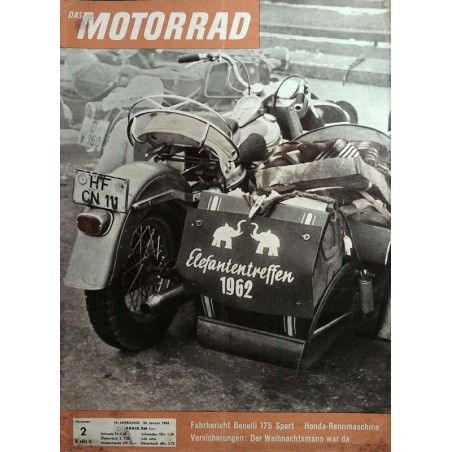 Das Motorrad Nr.2 / 20 Januar 1962 - Elefantentreffen