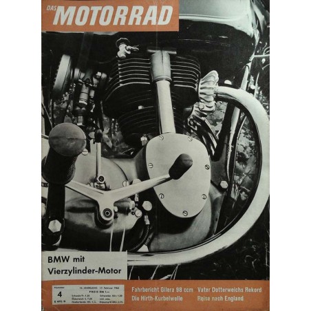 Das Motorrad Nr.4 / 17 Februar 1962 - Altes Motorrad?