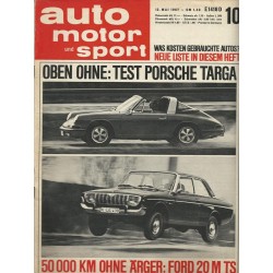 auto motor und sport Heft 10 / 13 Mai 1967