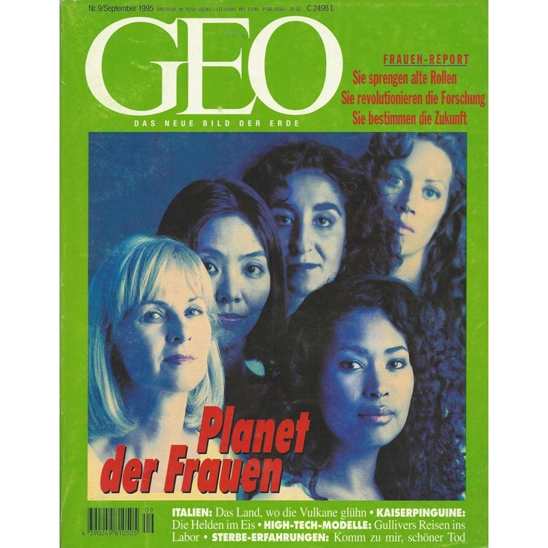 Geo Nr. 9 / September 1995 - Planet der Frauen