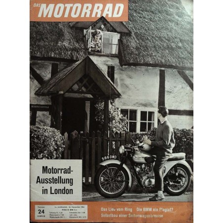 Das Motorrad Nr.24 / 24 November 1962 - Werbeslogan