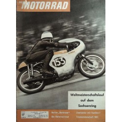 Das Motorrad Nr.17 / 19 August 1961 - 125er Honda