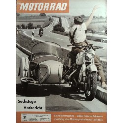 Das Motorrad Nr.21 / 14 Oktober 1961 - Herbsttage