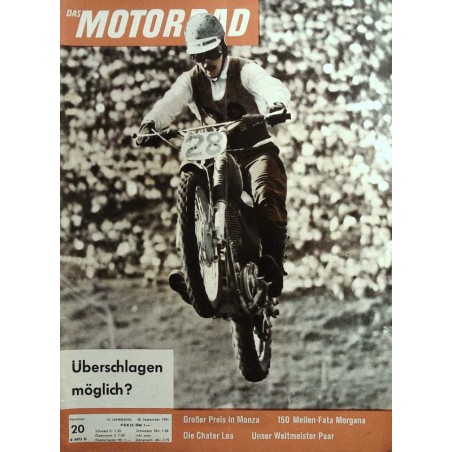 Das Motorrad Nr.20 / 30 September 1961 - Bill Nilsson