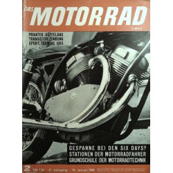 Das Motorrad Nr.2 / 16 Januar 1965 - Büffel