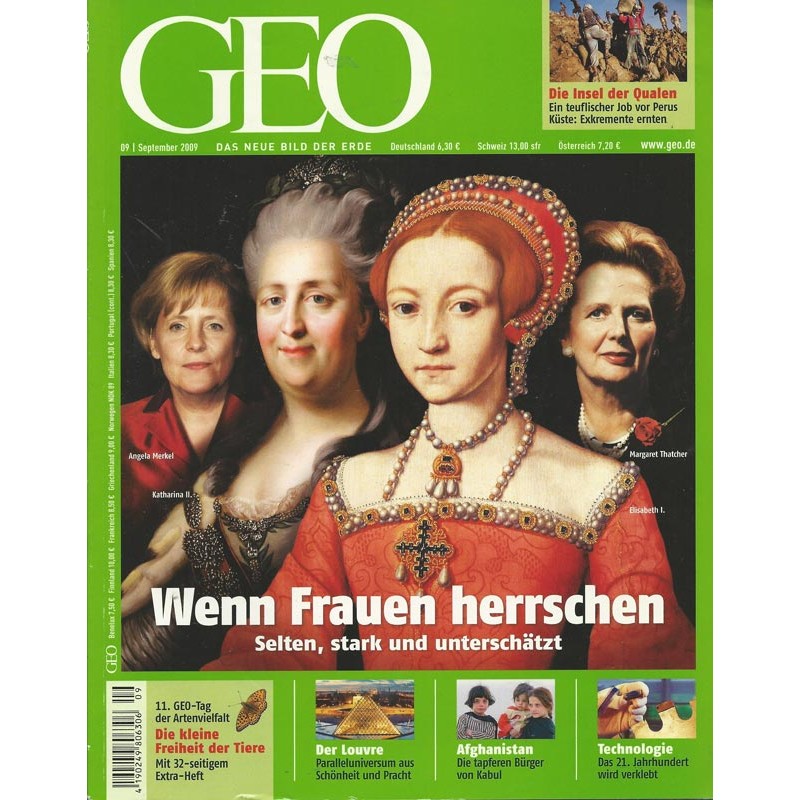 Geo Nr. 9 / September 2009 - Wenn Frauen herrschen