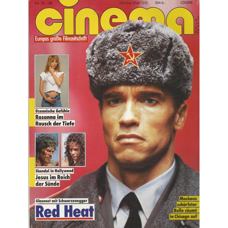 CINEMA 10/88 Oktober 1988 - Red Heat