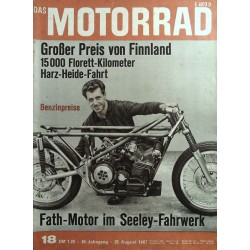 Das Motorrad Nr.18 / 26 August 1967 - Fath Motor