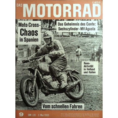 Das Motorrad Nr.9 / 3 Mai 1969 - Joel Robert