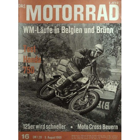 Das Motorrad Nr.16 / 9 August 1969 - Dave Nicoll