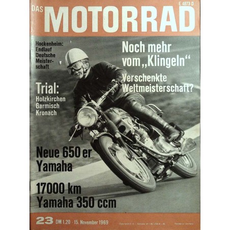 Das Motorrad Nr.23 / 15 November 1969 - Rocket 3