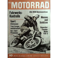 Das Motorrad Nr.10 / 6 Mai 1967 - Heino Büse