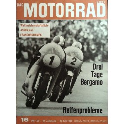 Das Motorrad Nr.16 / 29 Juli 1967 - Weltmeisterschaftsläufe